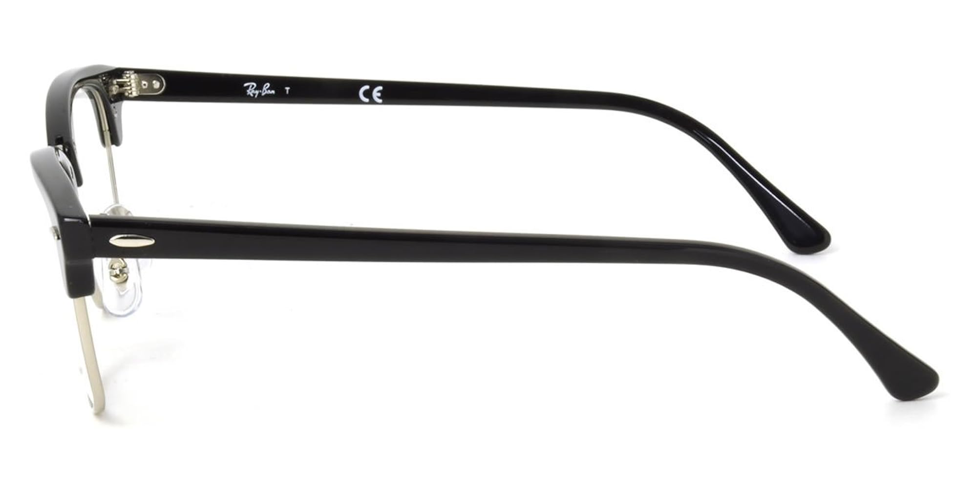 Ray-Ban RB 5154 ブラックメガネ Amazon | レイバン メガネフレーム クラブマスター メガネ Ray